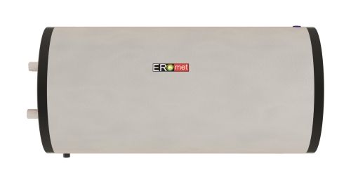 Bojler ERMET 140l podwójna wężownica poziomy (+ skaj) CWU zasobnik ze skajem
