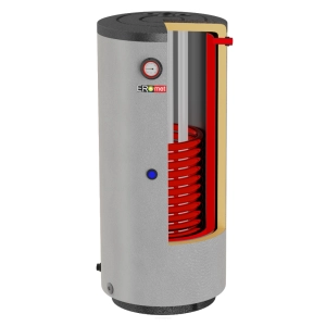 Bojler ERMET 750L pionowy DWUPŁASZCZOWY ŻYWICOWANY z WĘŻOWNICĄ NIERDZEWNĄ bezobsługowy wymiennik podgrzewacz! ▶WYSYŁKA POBRANIOWA GRATIS!◀